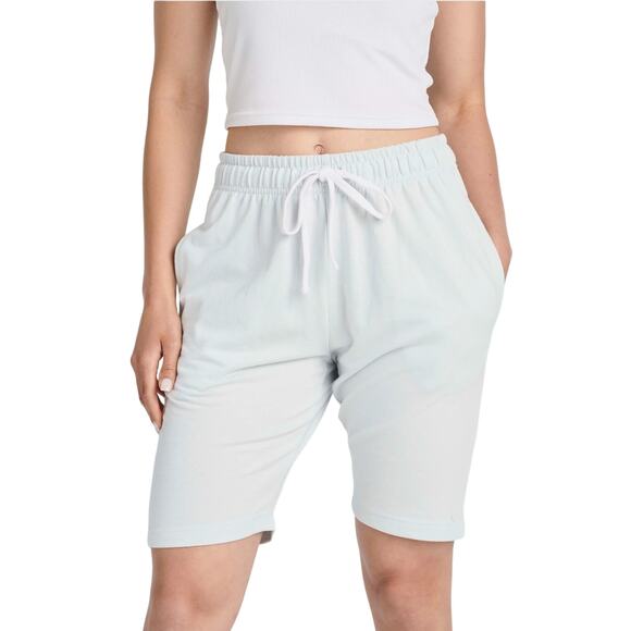 WOMEN'S PLUS 3XL BERMUDA SHORTS FRENCH TERRY 9" 1 PAIR - Picture 6 of 12